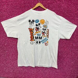 Mickey Mouse 90's style Graffitti T-shirt size 2XL